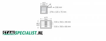 Stahlwille 81480000 920 cassetes box  2 